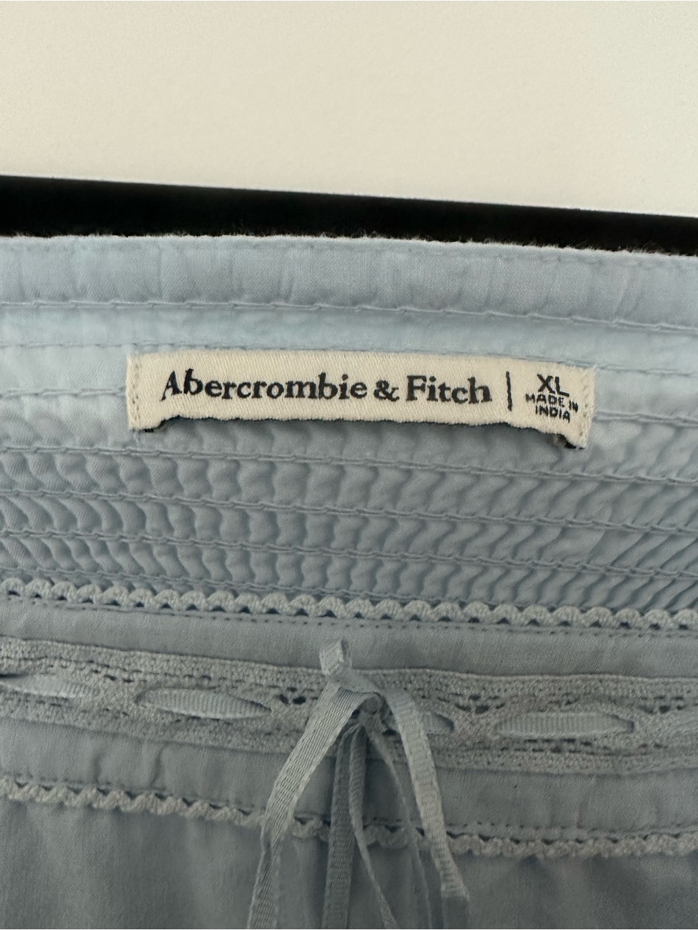 Abercrombie & Fitch Light Blue Midi Dress